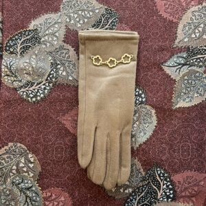 Hanskar og klútur saman