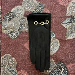 Hanskar og klútur saman