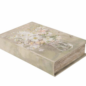 Geymslubók með blómamynd